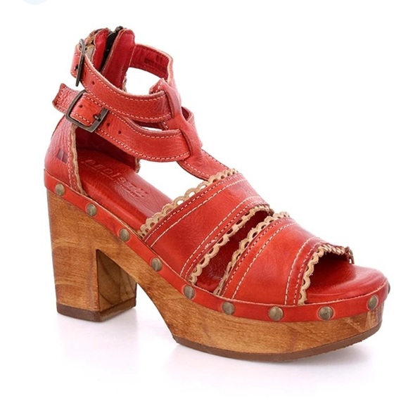 BED|STU Shoes - Bed|Stu Sloane Chunky Heal Leather Sandal Size 10